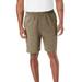 Men's Big & Tall Comfort Fleece Shorts by KingSize in Heather Beige (Size 5XL)