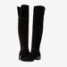 Coach Shoes | Coach Black Suede “Lucia” Over The Knee Boots | Color: Black | Size: 7.5
