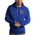 Men's Antigua Royal Dallas Mavericks Victory Pullover Hoodie