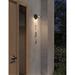 Kuzco Lighting Maro Black 0.88" H Integrated LED Outdoor Armed Sconce Aluminum/Metal in Black/Gray | 5 H x 7.13 W x 3.88 D in | Wayfair EW25707-BK