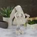 Northlight Seasonal 14.5" Beige & Cream Standing Girl Easter Bunny Rabbit Spring Figure, Cotton | 14.5 H x 8 W x 5 D in | Wayfair