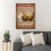 Trinx Baby Plays w/ Records - Once Upon A Time There Was A Boy… Gallery Wrapped Canvas - Music Illustration Decor | 36 H x 24 W x 2 D in | Wayfair