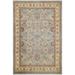 Classic Ziegler Pamila Blue/Gold Wool Rug - 9'11'' x 13'7'' - 9 ft. 11 in. X 13 ft. 7 in.