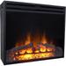 Hanover Fireside 23-In. Freestanding 5116 BTU Electric Fireplace Heater Insert with Remote Control and Timer - 23 Inch