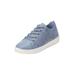 Wide Width Women's The Leanna Sneaker by Comfortview in Chambray (Size 7 W)