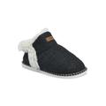 Women's Textured Knit Ankleboot Slippers by GaaHuu in Charcoal Grey (Size LARGE 9-10)