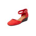Extra Wide Width Women's The Aurelia Pump by Comfortview in New Hot Red (Size 12 WW)