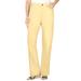 Plus Size Women's Bootcut Stretch Jean by Woman Within in Banana (Size 34 WP)