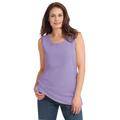 Plus Size Women's Perfect Scoopneck Tank by Woman Within in Soft Iris (Size 1X)