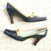 Anthropologie Shoes | Anthropologie Audley Leather Heels Size 38.5 (8.5) | Color: Black/Tan | Size: 8.5