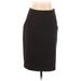 Banana Republic Casual Skirt: Black Print Bottoms - Women's Size 8