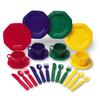 Learning Resources Pretend & Play Dish Set, 24 Pieces | 2.1 H x 6.5 W x 10.5 D in | Wayfair LER0294