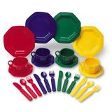 Learning Resources Pretend & Play Dish Set, 24 Pieces | 2.1 H x 6.5 W x 10.5 D in | Wayfair LER0294