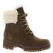 Timberland Courmayeur Valley 6" WP Faux Fur Boot - Womens 9 Green Boot Medium