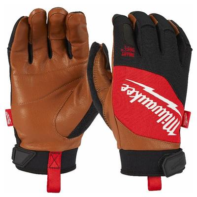 Gants Milwaukee Cuir hybrides - 493247