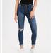 American Eagle Outfitters Jeans | American Eagle Outfitters High Rise Ripped Jegging Crop Jeans | Color: Blue/White | Size: 00