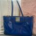 Kate Spade Bags | Authentic Kate Spade Royal Blue Crossbody Bag | Color: Blue/Gold | Size: 10.5 X 7