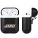 Black James Madison Dukes AirPod 3 Leatherette Case