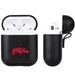 Black Arkansas Razorbacks AirPod 3 Leatherette Case