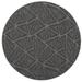 Gray 144 x 144 x 0.5 in Area Rug - Corrigan Studio® Refine Printed Floor Rug - Geometrical Print Nylon | 144 H x 144 W x 0.5 D in | Wayfair