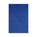 White 72 x 36 x 0.5 in Area Rug - Eider & Ivory™ Menomonie Neon Blue Area Rug Polyester | 72 H x 36 W x 0.5 D in | Wayfair