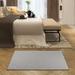 Gray 132 x 108 x 0.5 in Area Rug - Rosecliff Heights Furnish My Place Framed Area Rug w/ Backing Grey Polyester | 132 H x 108 W x 0.5 D in | Wayfair