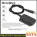 Câble USB 2.0 vers IDE/SATA pour disque dur HDD adaptateur et convertisseur Plug and Play ATA/ATAI