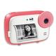 AGFA Photo Realikids Instant Cam Pink - Sofortbildkamera für Kinder - Foto, Selfie und Video - 3 Rollen Thermopapier für 300 Fotos - LCD-Bildschirm - ARKICPK