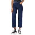 Levi's Damen Ribcage Straight Ankle Jeans,Dark Mineral,26W / 27L