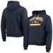 Men's League Collegiate Wear Navy West Virginia Mountaineers Volume Up Essential Fleece Pullover Hoodie