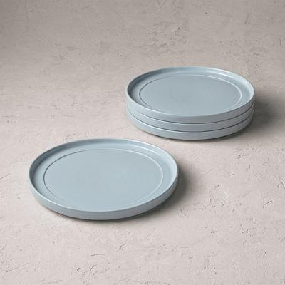 Set of 4 Stellata Italian Stoneware Dinnerware - Stone Blue, Stone Blue Pasta Bowls - Frontgate