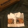 Burberry Shirts & Tops | Authentic Burberry From The Storet Shirt Burberry London | Color: Tan/White | Size: 12mb