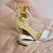 Michael Kors Shoes | Michael Kors White High Heel Sandals | Color: White | Size: 8