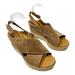 Anthropologie Shoes | Matt Bernson Portofino Wedge Size 10 Espadrilles S | Color: Tan | Size: 10