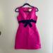 Kate Spade Dresses | Hot Pink Kate Spade Bow Cocktail Dress | Color: Pink | Size: 2