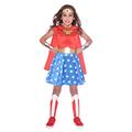 amscan Kind Wunderfrau Wonder Woman Verrücktes Kleid Kostüm Alter: 3-4 Jahre (Alter: 6-8 Jahre)