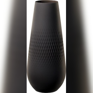 Villeroy & Boch Manufacture Collier noir Vase Carré hoch 11,5x11,5x26cm Image