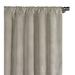 Eastern Accents Nellis Plush Velvet Solid Room Darkening Rod Pocket Single Curtain Panel Velvet in White | 108 H in | Wayfair CUC-182-RP