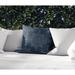 Bungalow Rose Outdoor Square Pillow Cover & Insert Eco-Fill/Polyester in Blue | 18 H x 18 W x 4 D in | Wayfair 3F672EC6B4B04895ACDDA131A61252F2