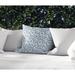 Red Barrel Studio® Outdoor Square Pillow Cover & Insert Eco-Fill/Polyester in Blue | 16 H x 16 W x 4 D in | Wayfair