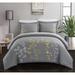 Chic Home Kaylana 3 Piece Duvet Cover Set Zipper Closure