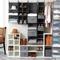 Household Essentials Narrow Closet Linen Organizer Drawers, 2 Pack