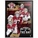 Phenom Gallery San Francisco 49ers 18'' x 24'' Deluxe Framed Serigraph Print