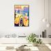 Oliver Gal Lago di Garda Travel - Graphic Art on Canvas in White | 36 H x 24 W x 1.5 D in | Wayfair 40645_24x36_CANV_BFL