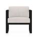 AllModern Smith Patio Chair w/ Sunbrella Cushions in Black | 33 H x 30.75 W x 32 D in | Wayfair 9A413A2A02EB4780B33CFBE4037FC448