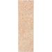 White 30 x 0.7 in Area Rug - Sand & Stable™ Kristin Geometric Handmade Tufted Wool Orange/Ivory Area Rug Wool | 30 W x 0.7 D in | Wayfair