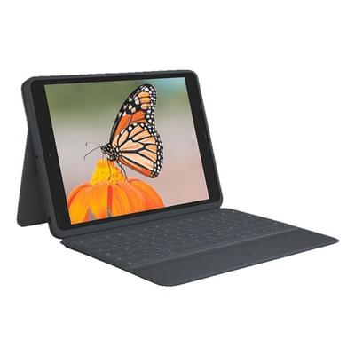 Tastatur-Case »Rugged Combo 3« für iPad (7. / 8. / 9. Generation) blau, Logitech