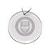 Chicago Maroons 3'' Glass Round Ornament