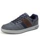 ARRIGO BELLO Casual Shoes Mens Trainers Walking Shoe Skate Athletic Formal Classic Sneakers Men Size 7-11UK, Dk Gray, Size 8