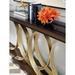 Maitland-Smith Sovereign 64" Console Table Wood/Glass in Brown/Gray/Red | 36 H x 64 W x 16 D in | Wayfair 88-0106